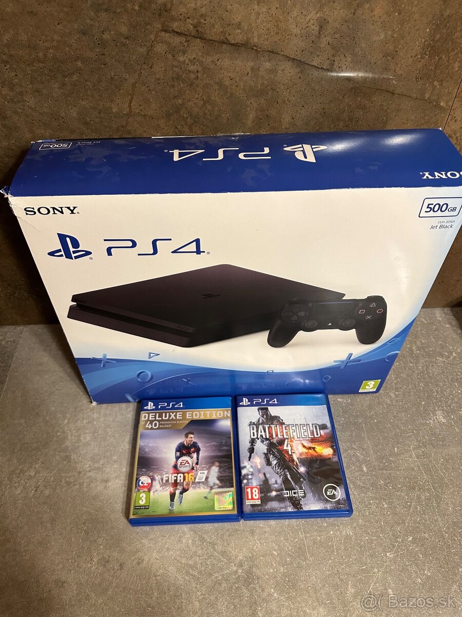 Ps4 slim 500gb - top stav