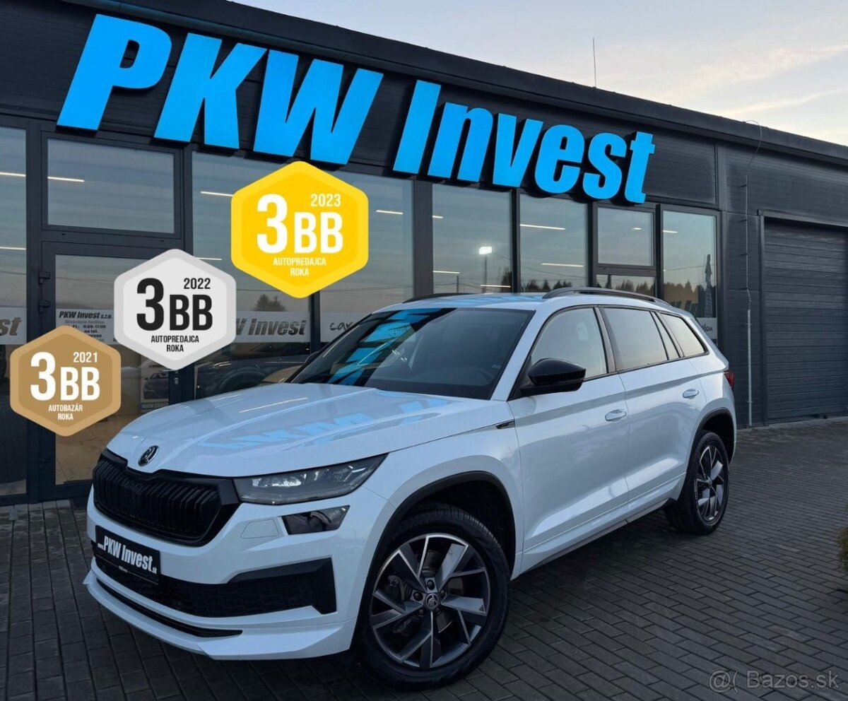 Škoda Kodiaq 2.0TDi 200PS DSG 4x4 Sportline Virtual