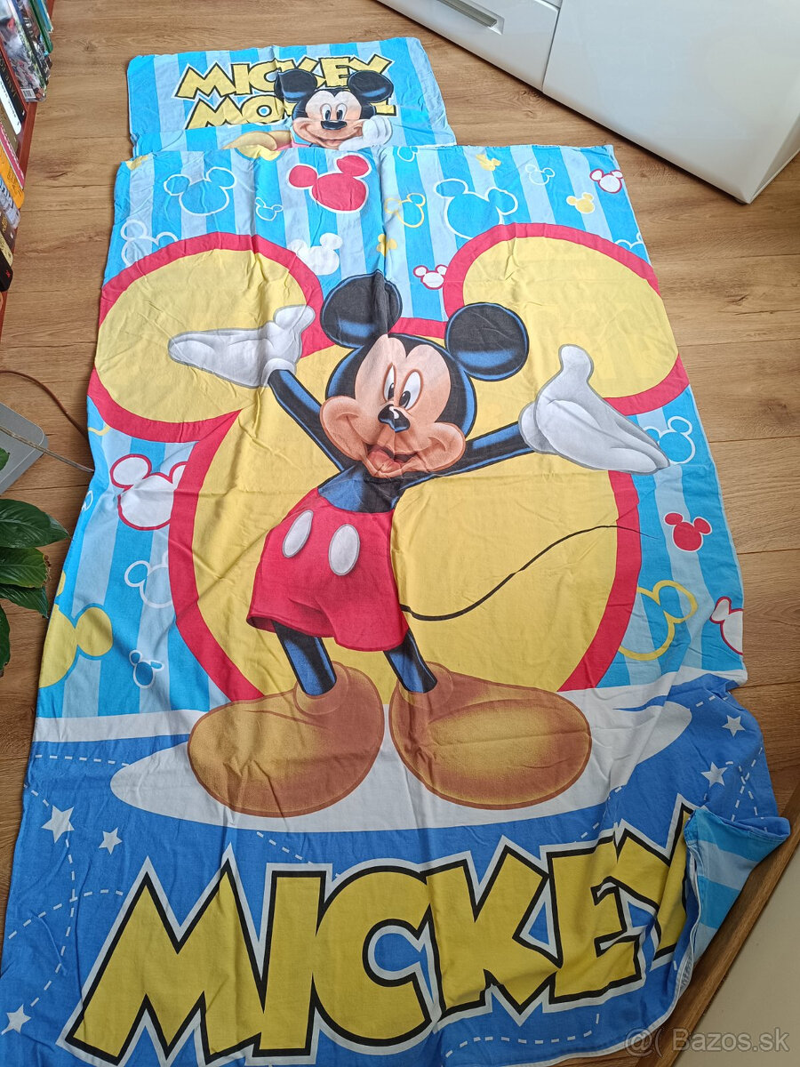 Postelne pradlo Mickey Mouse