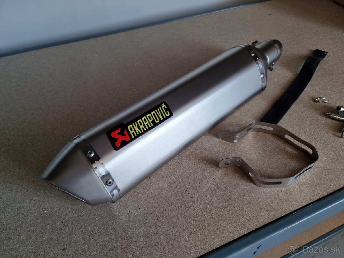 Nová koncovka na výfuk "Akrapovic" - Dlhá verzia 470mm