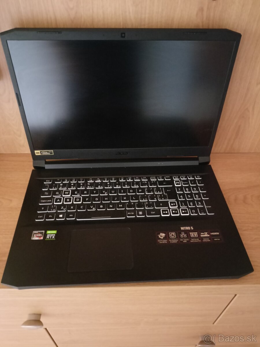 Herný notebook Acer Nitro 5 Shale Black