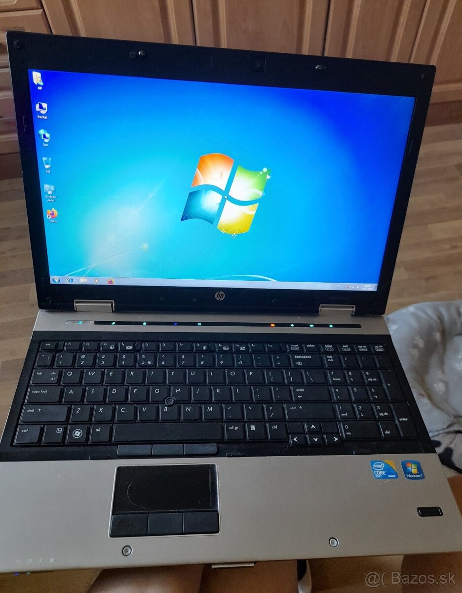 15,6" HP ELITE BOOK 8540P -i7, 8GB, 1000GB