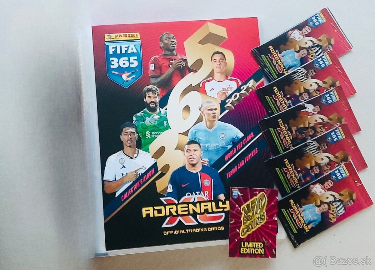 PANINI Album / BINDER FIFA 365 2024 Adrenalyn XL