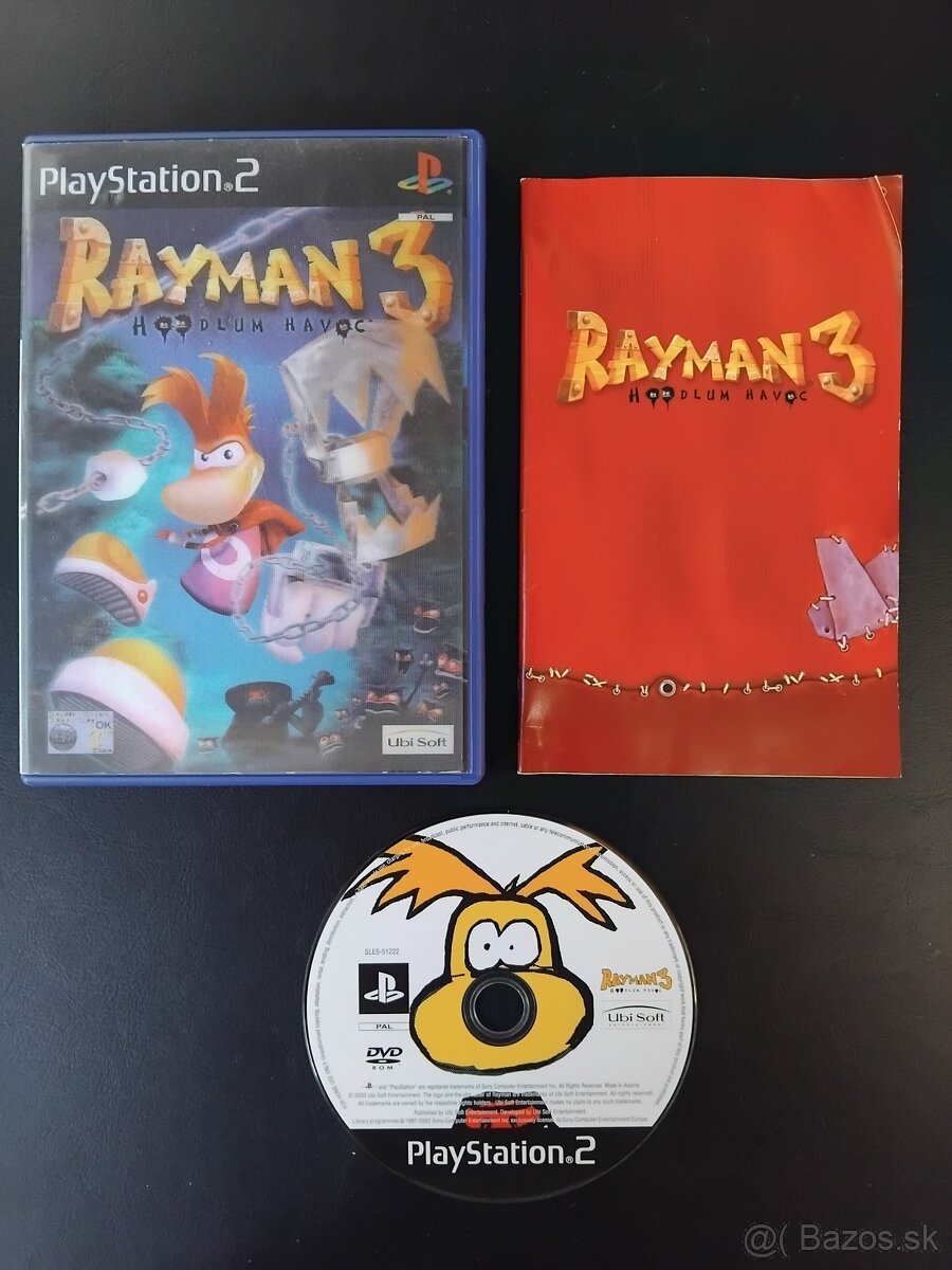 Hra pre PS2 - Rayman 3 Hoodlum Havoc