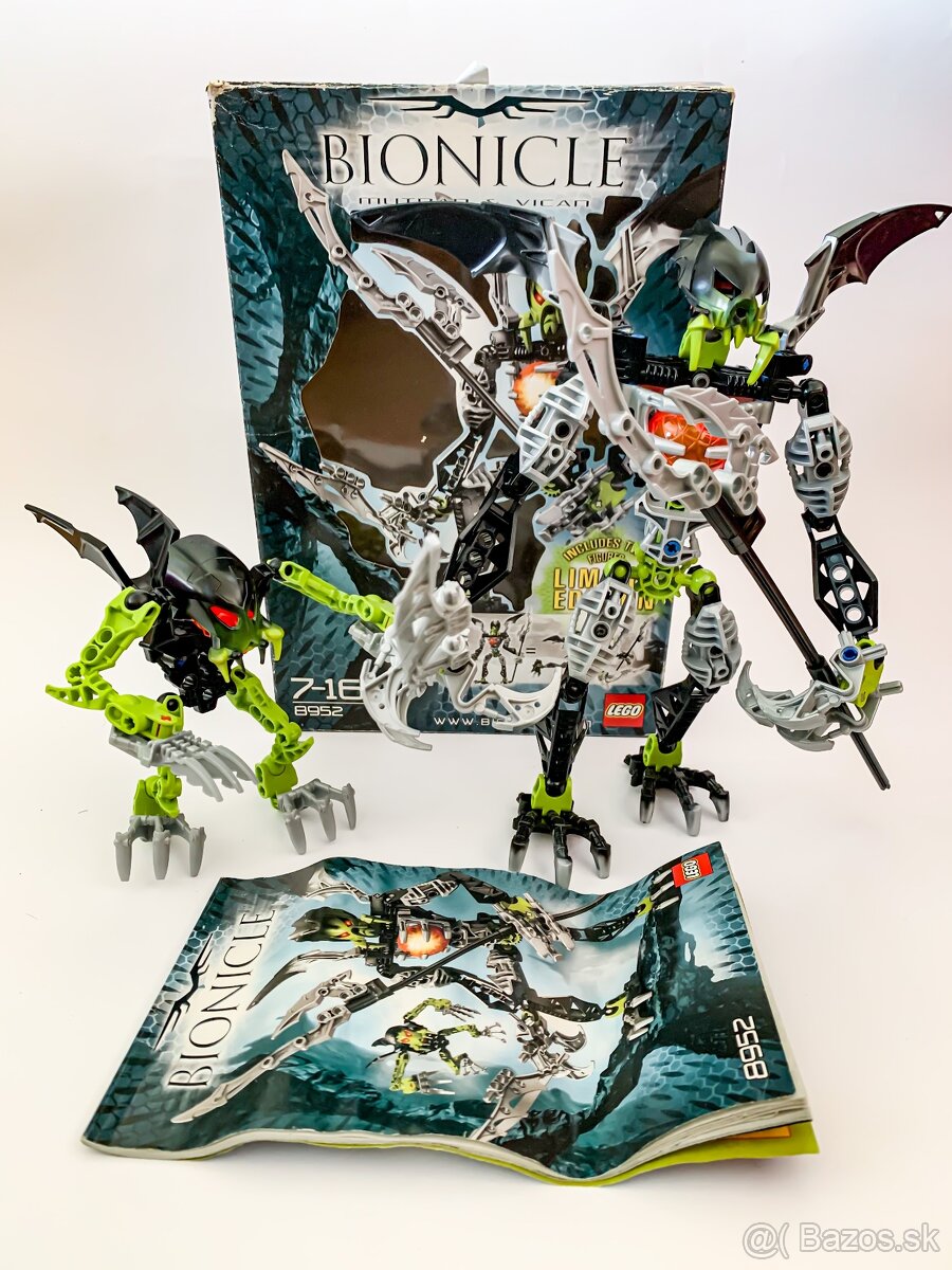 Lego Bionicle - Mutran and Vican - s krabicou a návodom