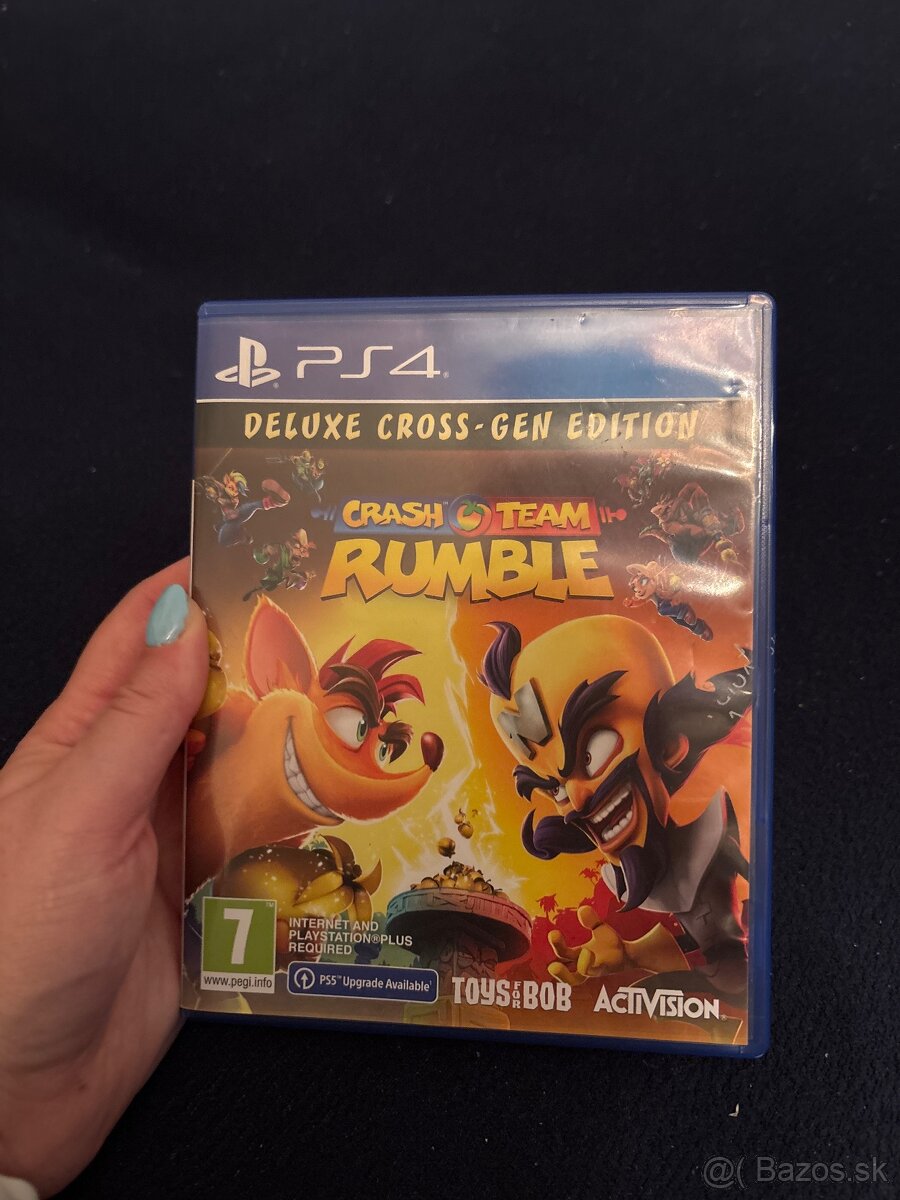 Predám hry ps4 Crash Team Rumble (Deluxe Cross-Gen Edition)