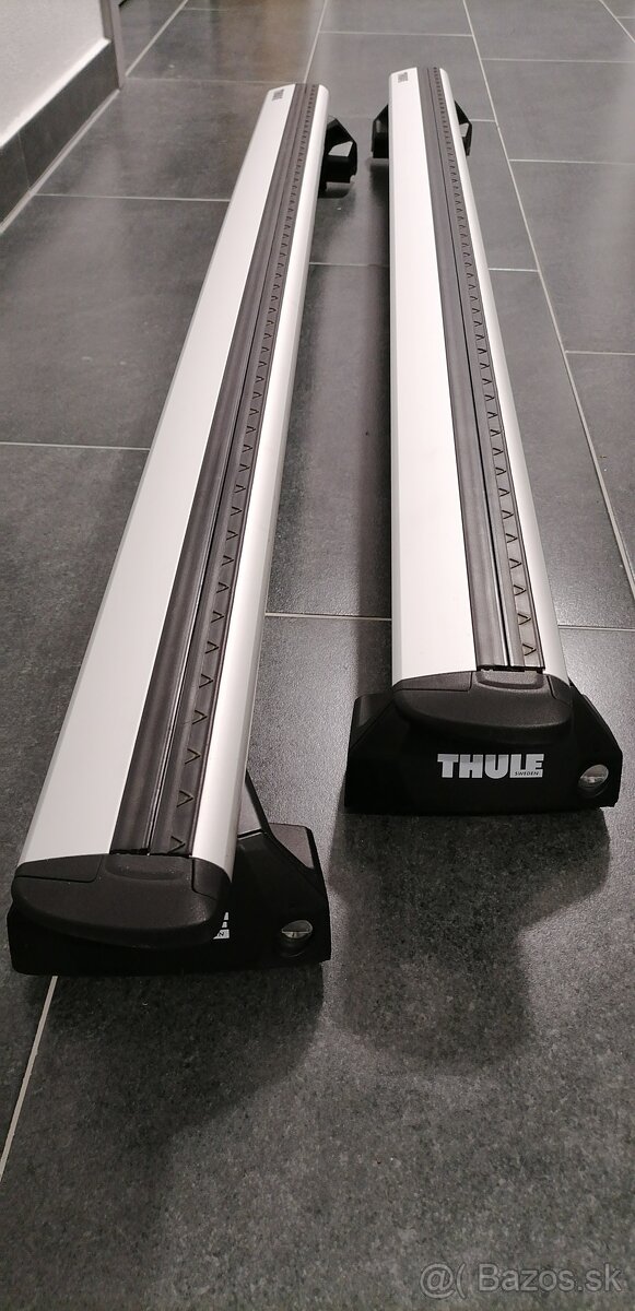 Strešné nosiče Thule WingBar Evo 118  + 710600 + 186064