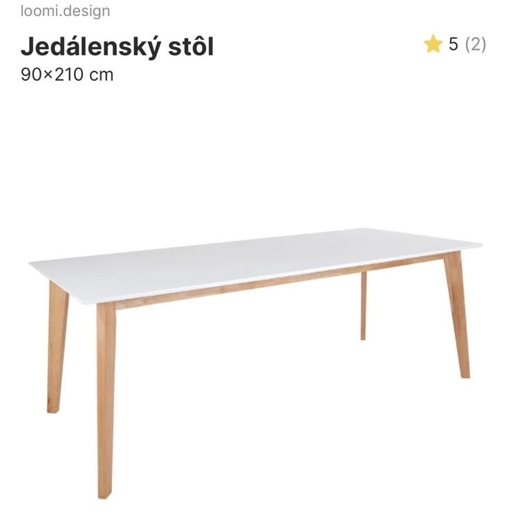 Predám jedálenský stôl LOOMI.DESIGN