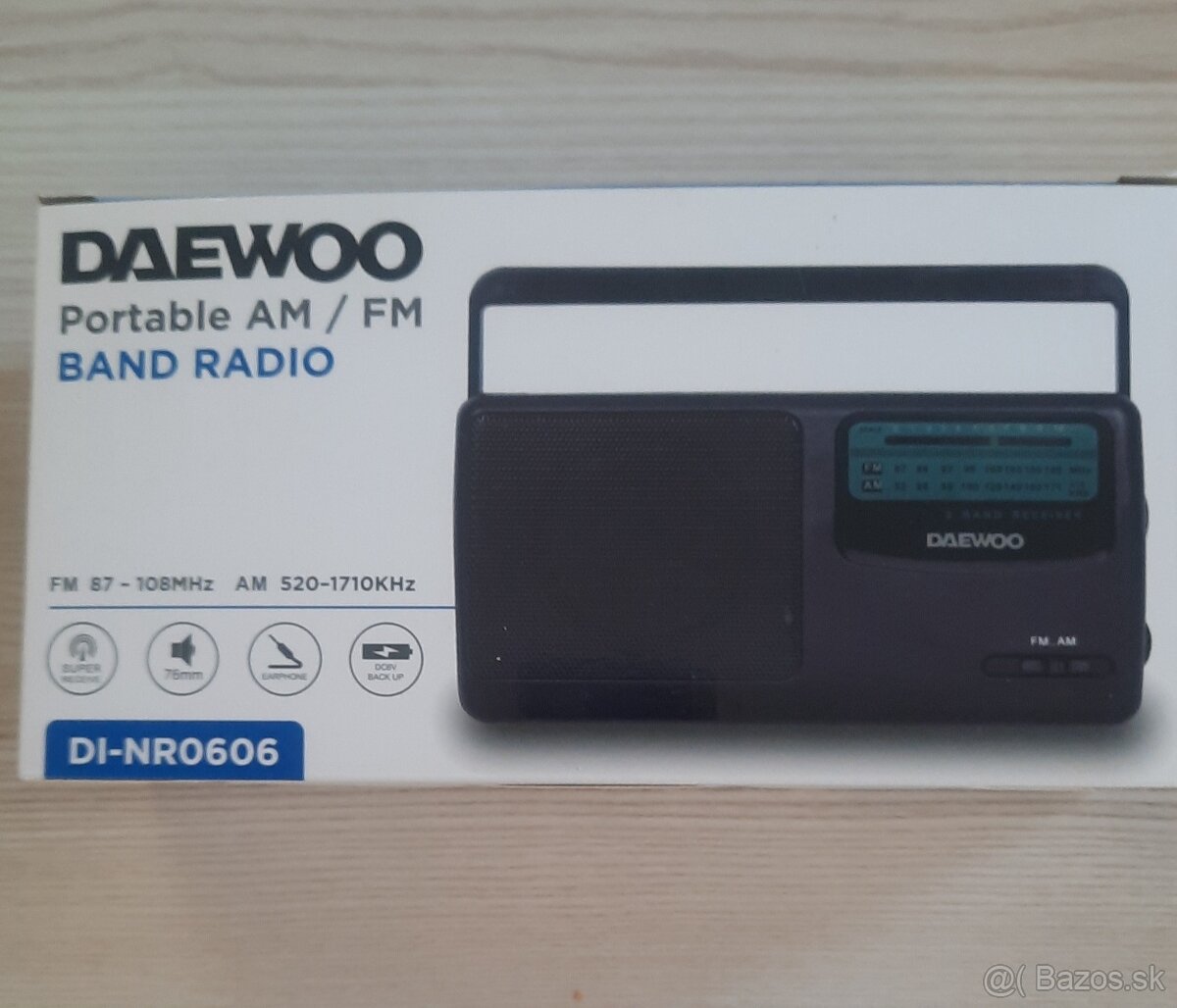 Predám rádio Daewoo