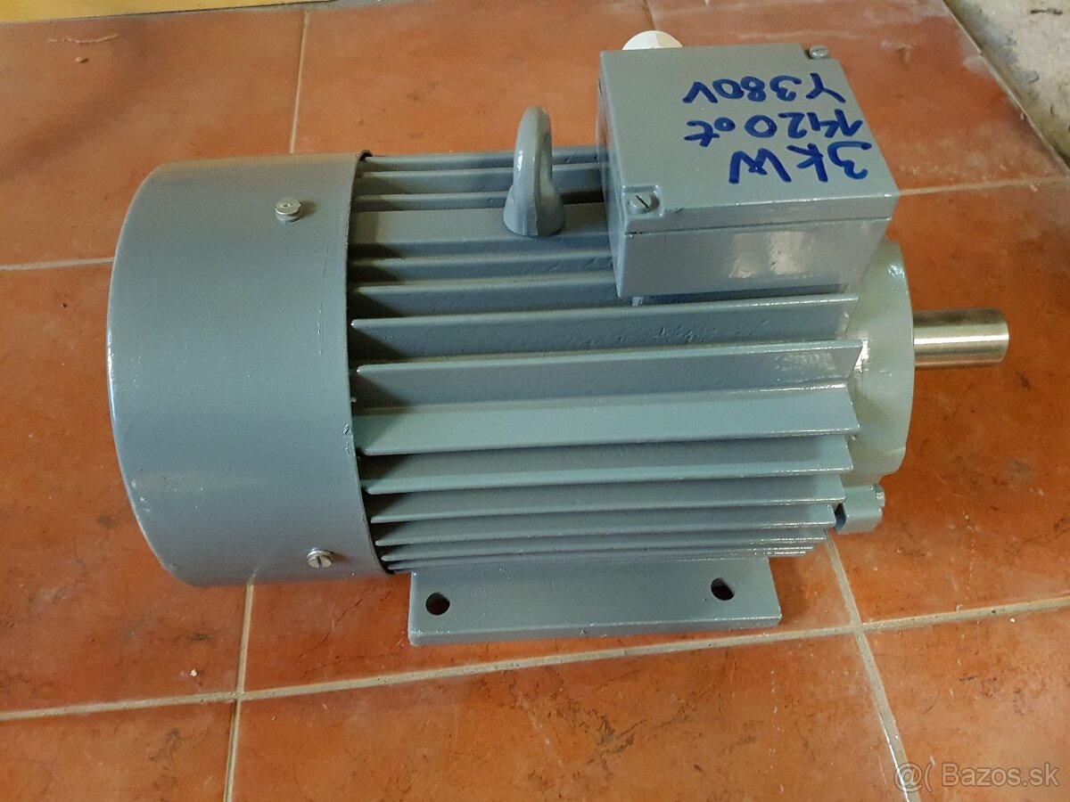 Predám pätkový el.motor 3kW 1430ot Sigma