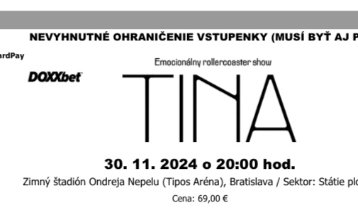 TINA 30.11.2024 2xlístok