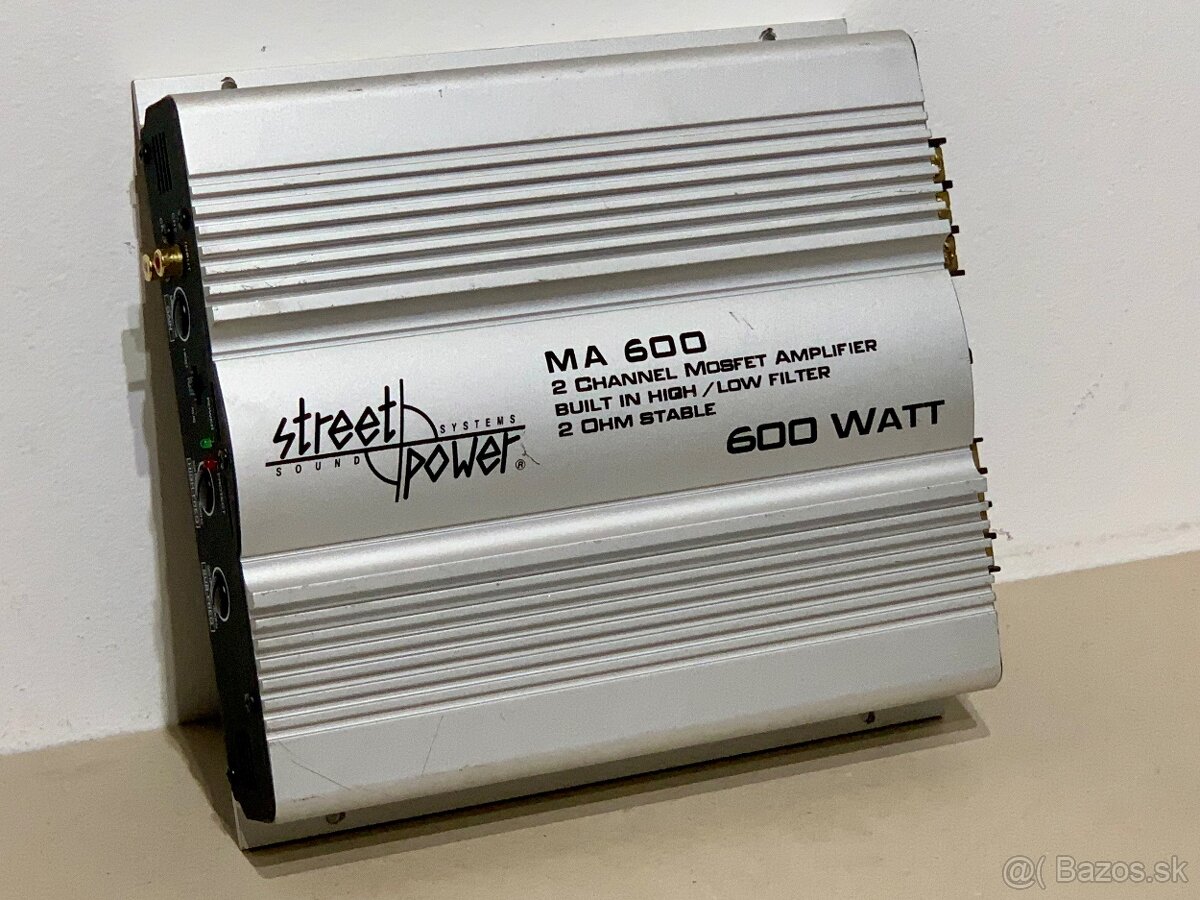 Zosilňovač do autá Street Power MA600