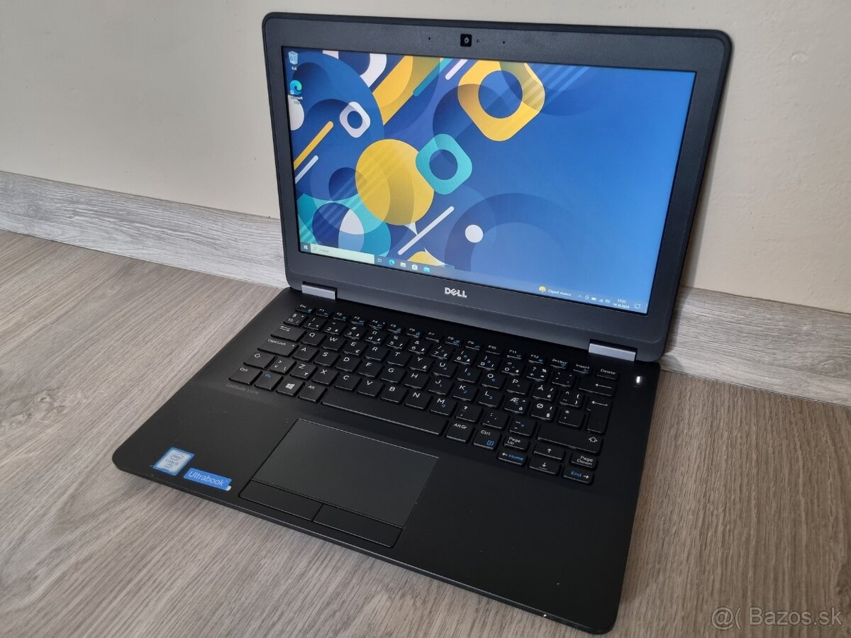 ▼DELL Latitude E7270 - 12,5" / i5-6300U / 8GB / SSD / ZÁR▼