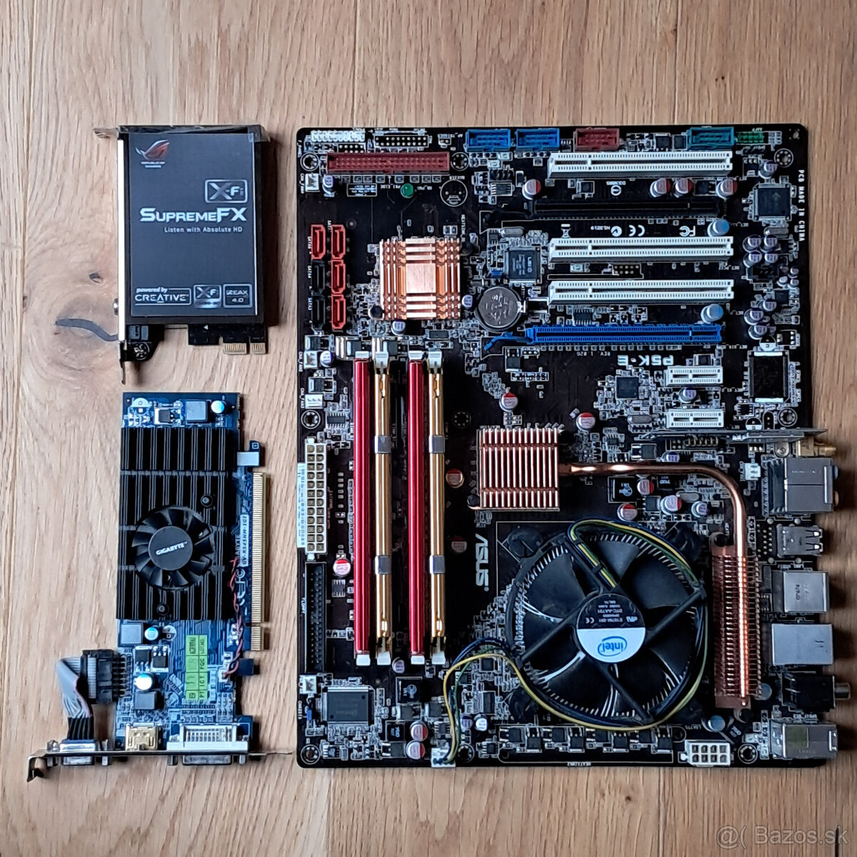 core2 duo e8400, asus p5k-e kombo