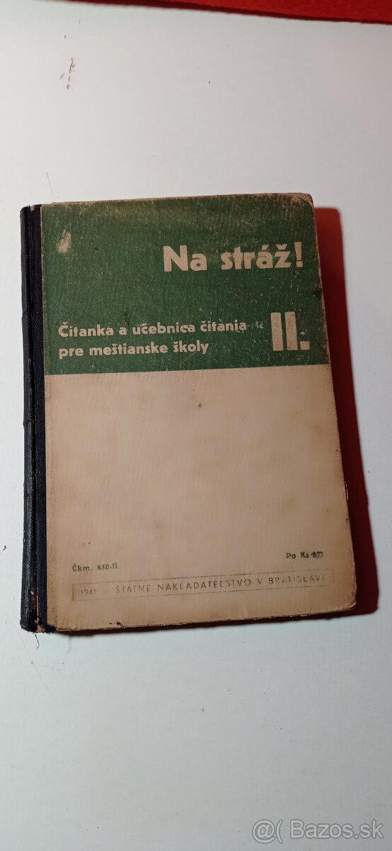 Čítanka pre meštianky r. 1941 - Na stráž 