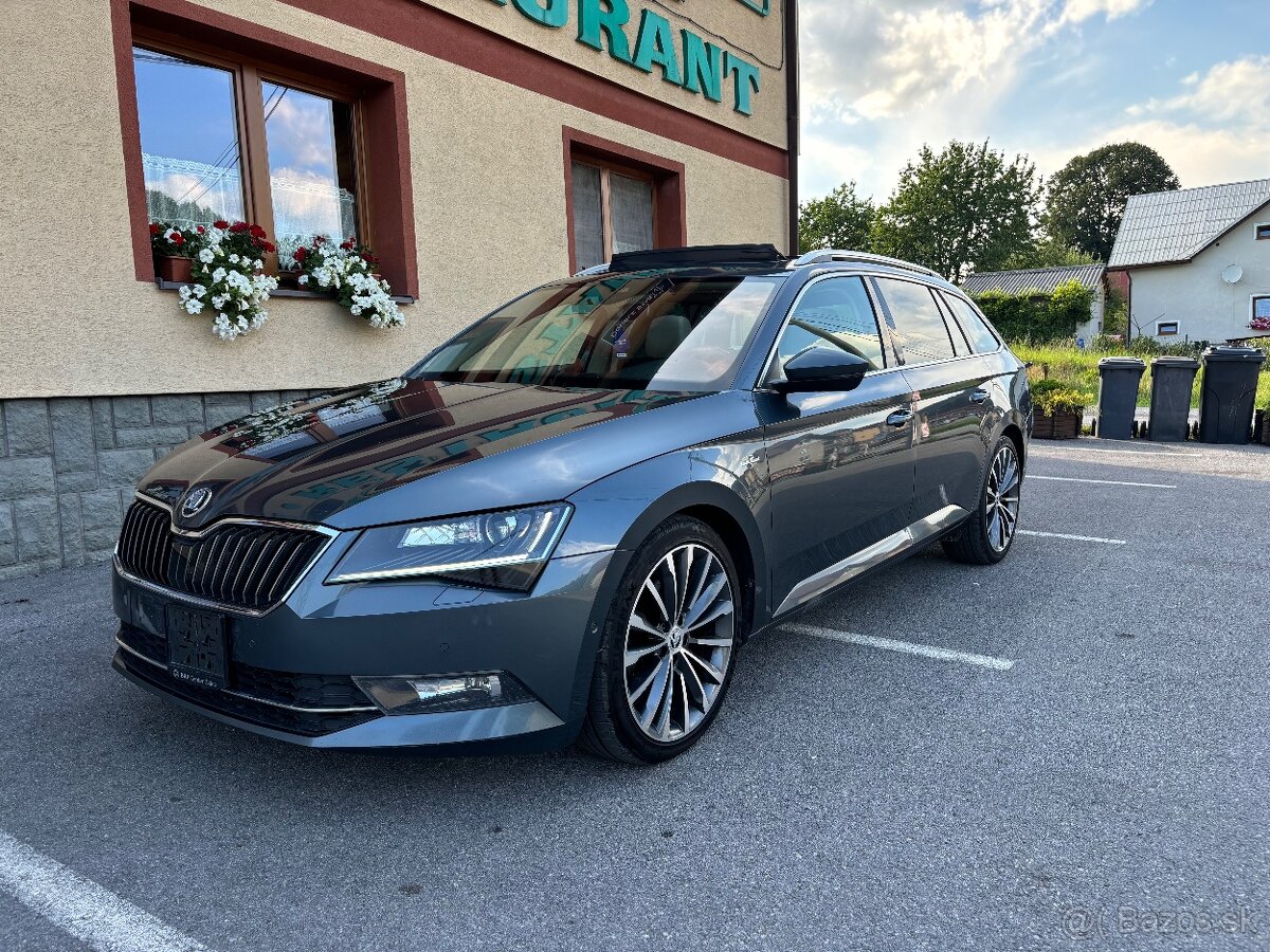 Škoda Superb 3 2.0tdi 140kw 4x4 Laurin&Klement pano webasto