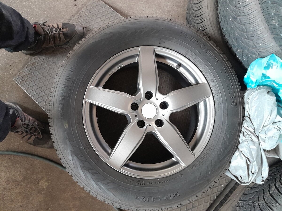 Zimna sada 5x112 7,5x17 ,235/65R17