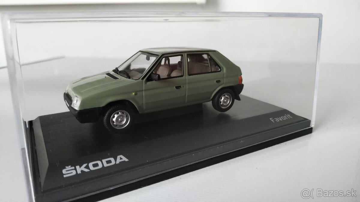 modely aut 1/43; Škoda; Favorit; Abrex