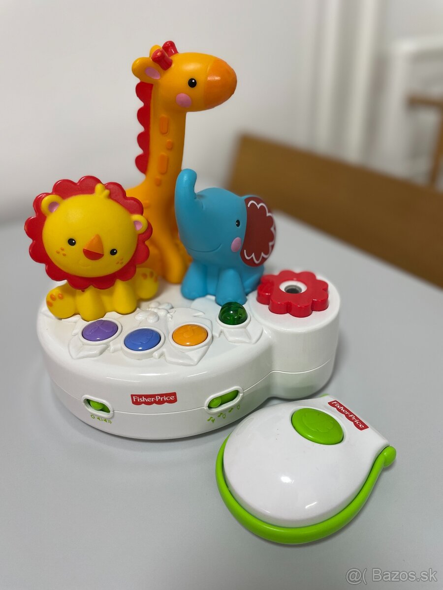 Fisher-Price Uspávací projektor so zvieratkami