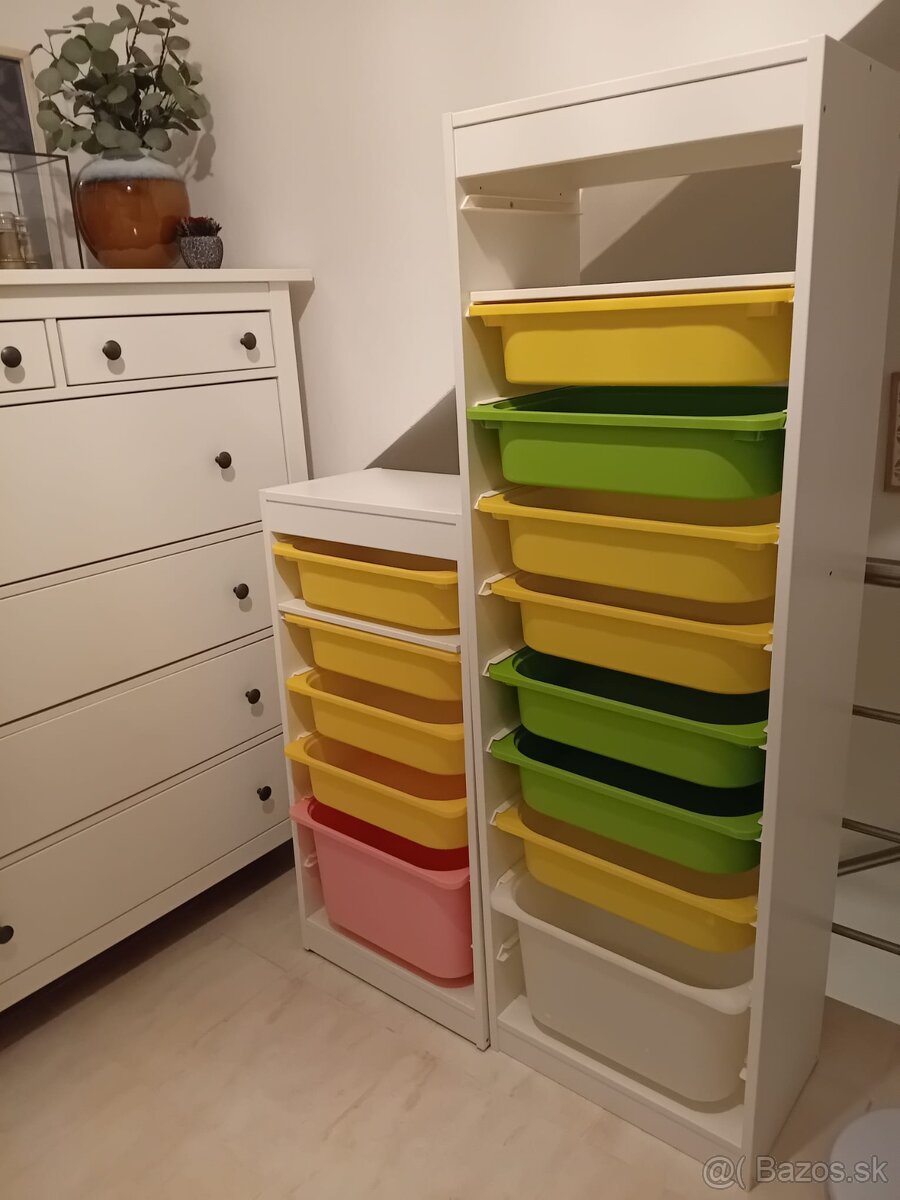 IKEA TROFAST rámy+úložné boxy