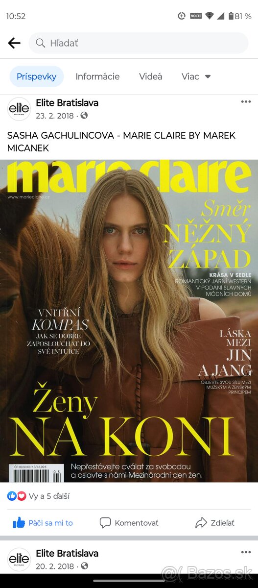 Hľadám CZ Marie Claire, Proč Ne?, Esprit, Soffa Magazin