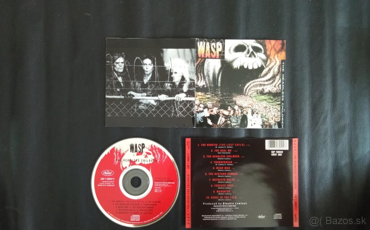 CD W.A.S.P.-The Headless Children