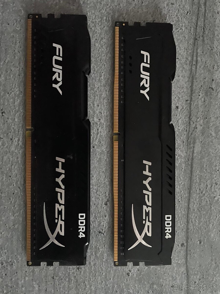 HyperX Fury 2x4GB