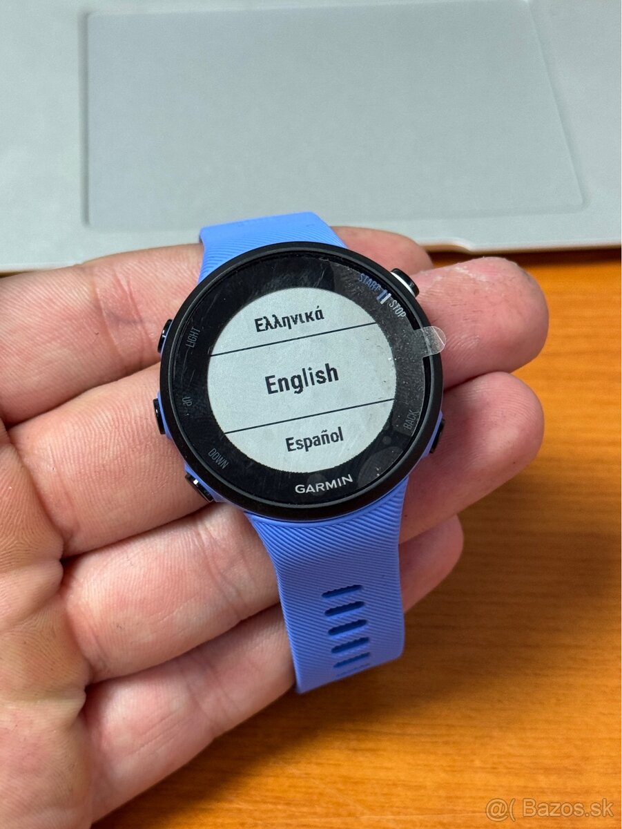 Garmin Forerunner 45s - nové len odskúšané