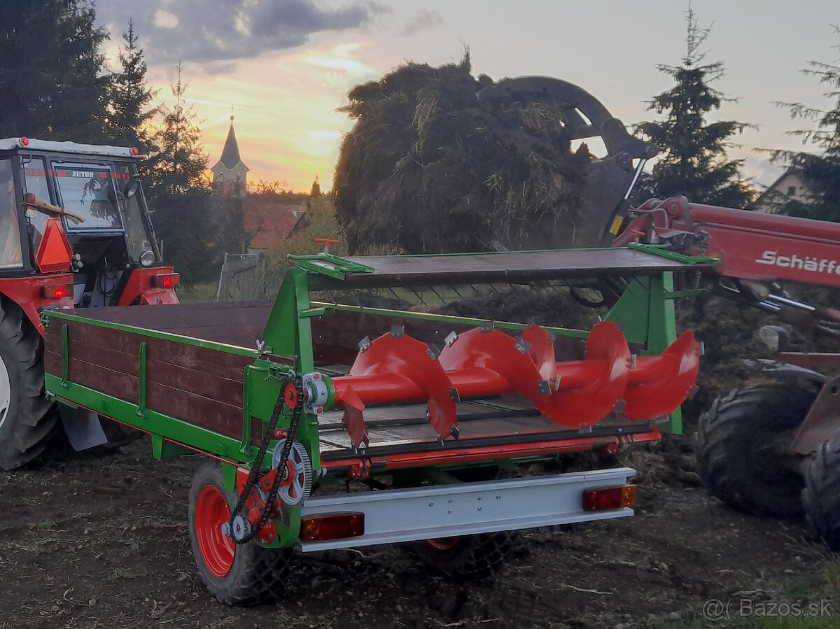 Rozmetadlo maštaľneho hnoja