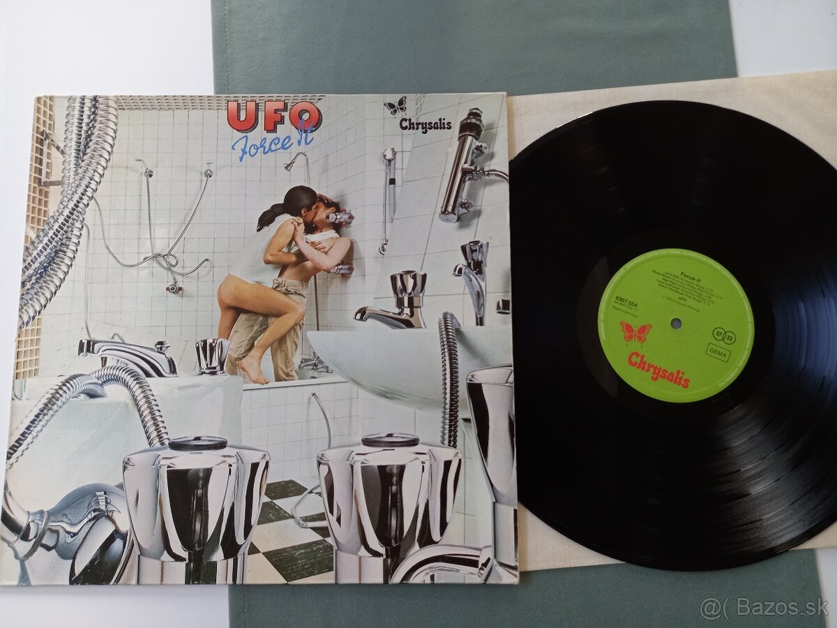 UFO  „Force It „ /Chrysalis  1975/  top stav, , pozn :zeleny