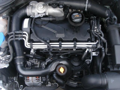 agregat, motor, 1,9 TDI 77kw octavia II škoda , octavia 2