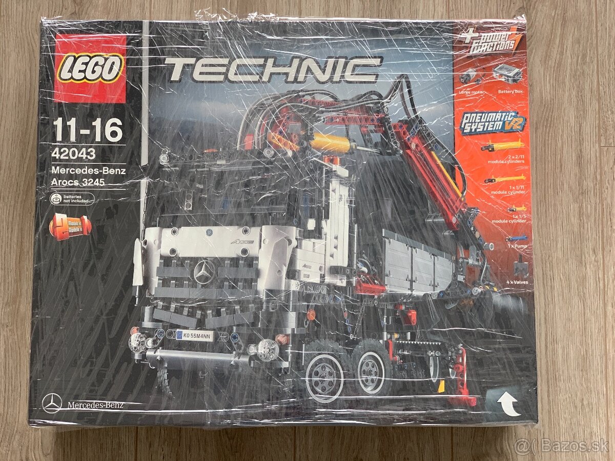 LEGO Technic 42043 Mercedes Benz Arocs 3245 Spi ska Nova Ves Bazo .sk