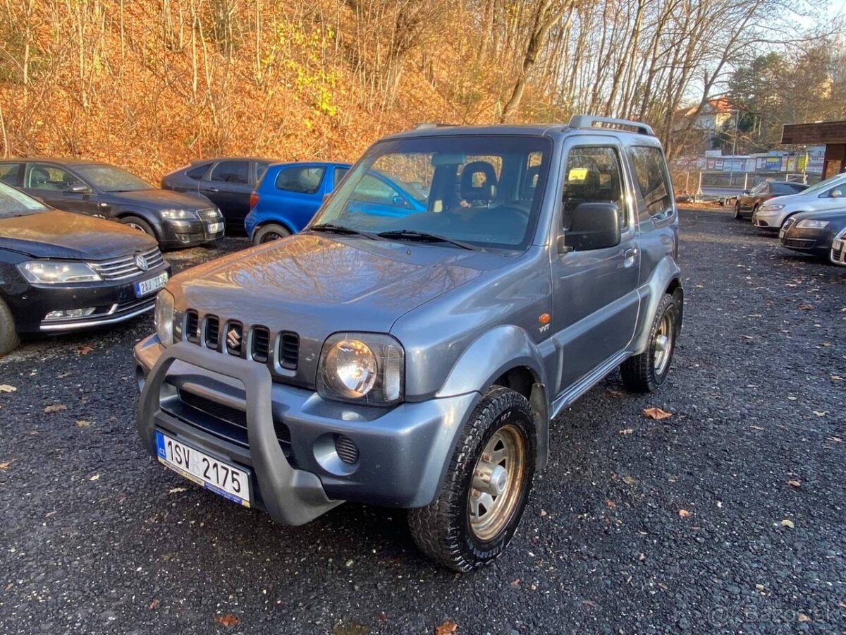 Suzuki Jimny 1.3 16V 62kW 4X4 tažné vyhř.sedadla 2005 161tkm