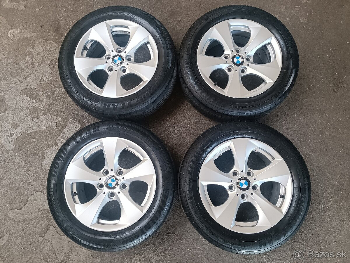 BMW style 306 - 5x120 F30 E90 + letné pneu 205/60 R16