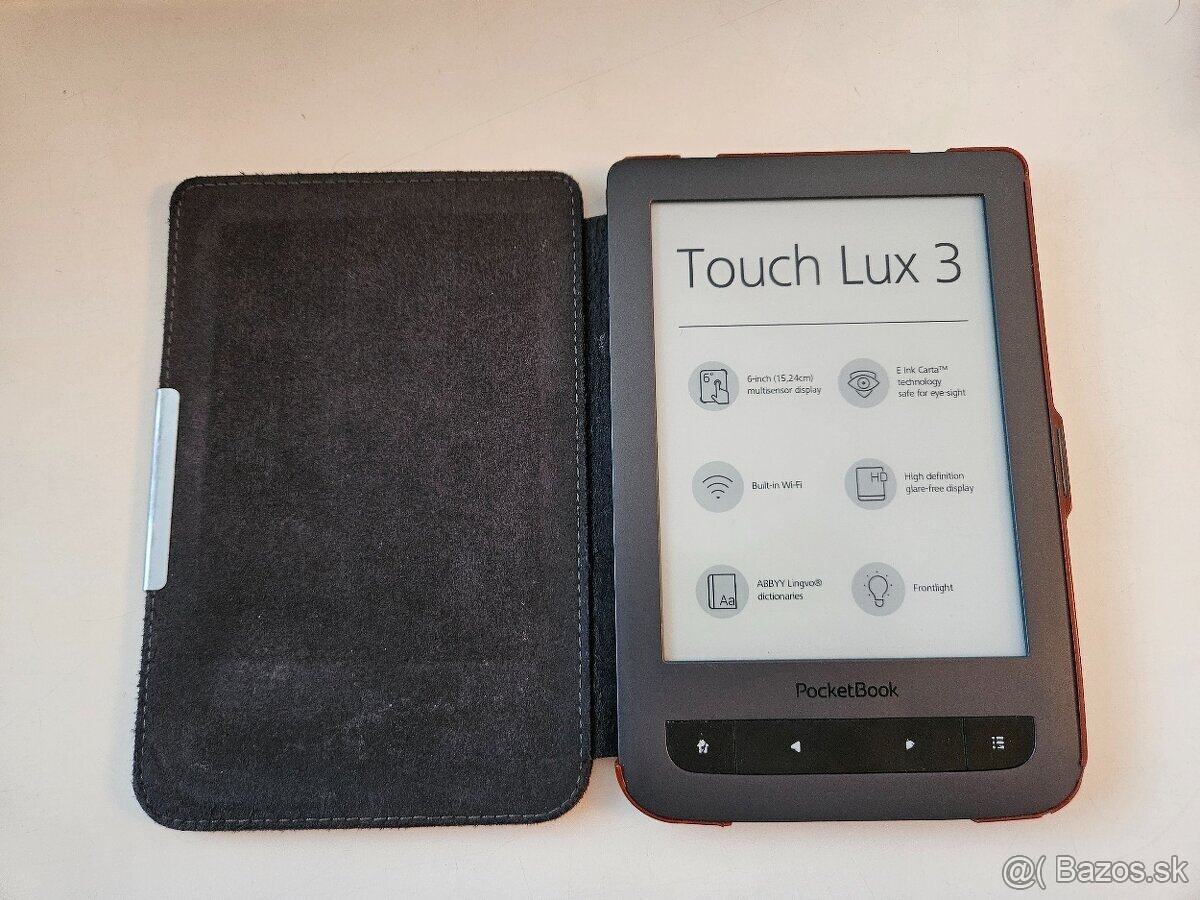 Ebook PocketBook 626 Touch Lux 3 s podsvietením