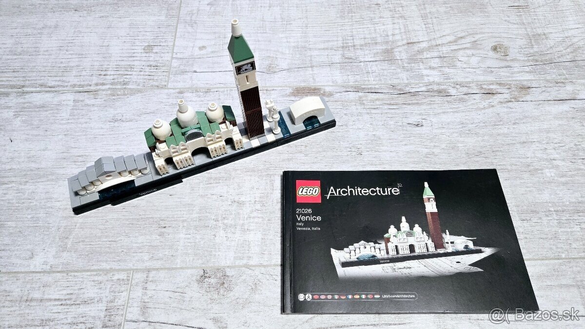 Predám vzácne LEGO architecture 21026 - Benátky