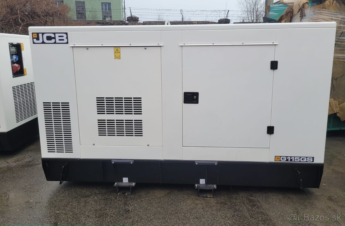 Dieselová elektrocentrála JCB G115QS 115 kVA / 92 kW