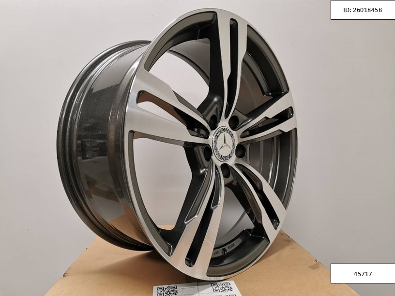 Mercedes A, B, CLA, GLA alu disky R19 5x112 ET45 1255