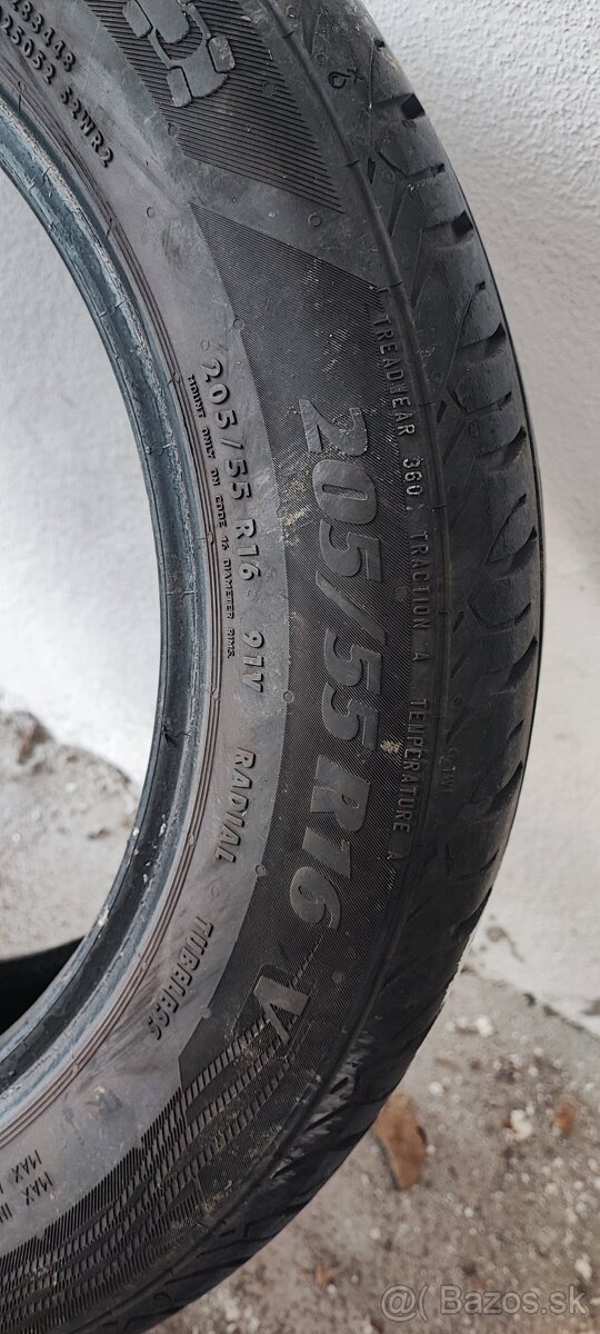 205/55 R16 letné pneumatiky