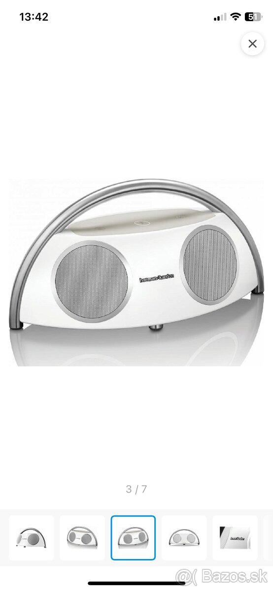 Harman Kardon Go + Play Wireless biely