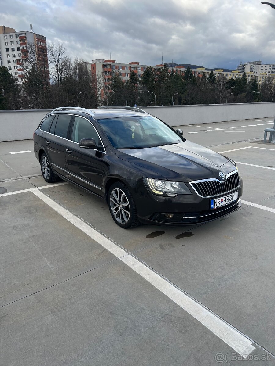 Škoda superb 2 facelift 2015