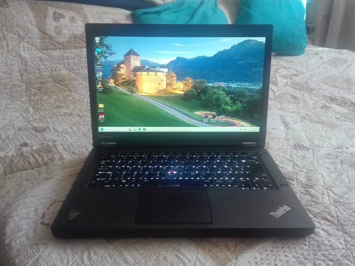 Lenovo T440P. i7-4 Jadro. Nový SSD 256 GB. RAM 12 GB. 14“FHD