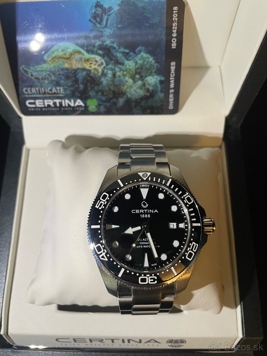 Certina ds action diver powermatic