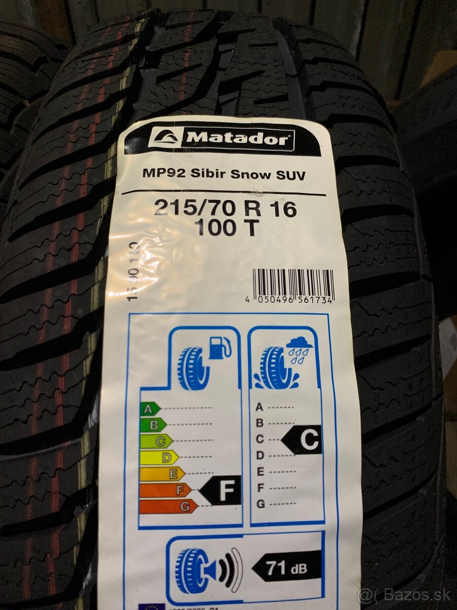 215/70 R16 Matador MP92