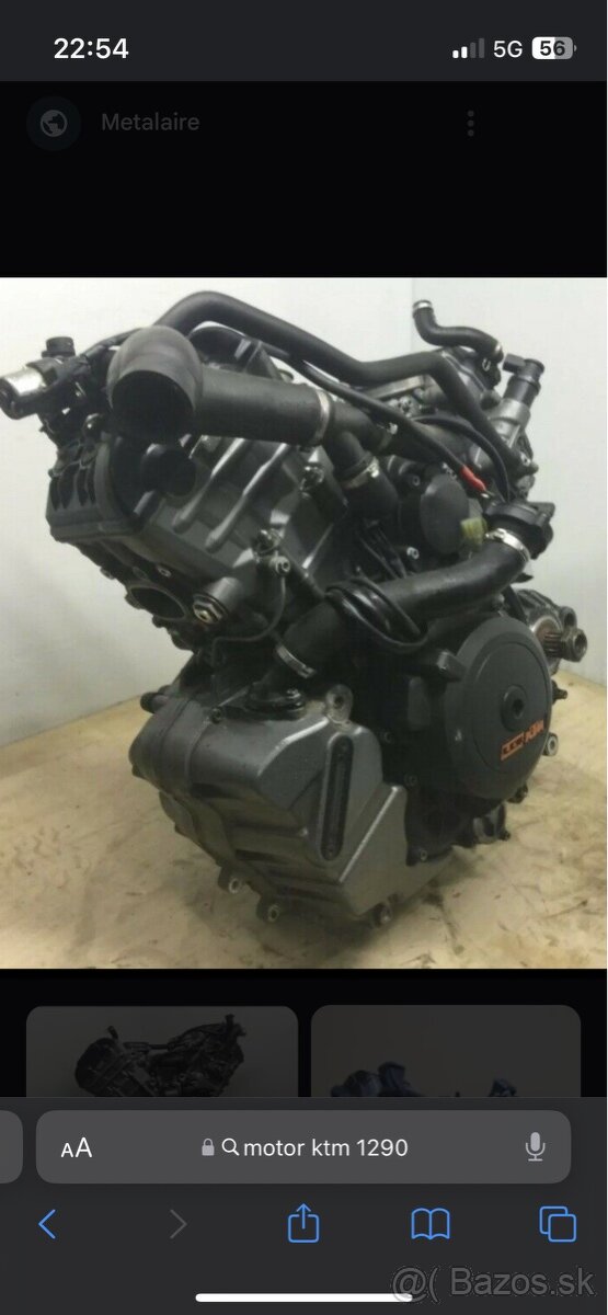 motor ktm 1290 predam