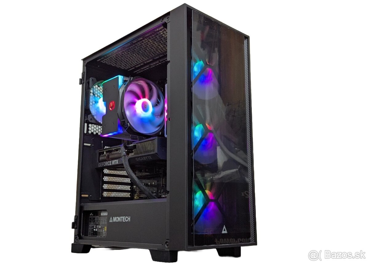 Herný PC - R7 9800X3D,RTX 4070 SUPER,32GB DDR5,2TB NVM,850W