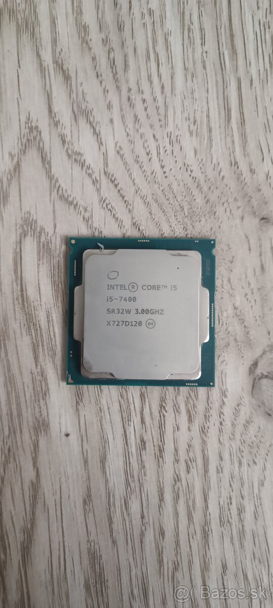 Intel® Core™ i5-7400 Processor + ventilátor