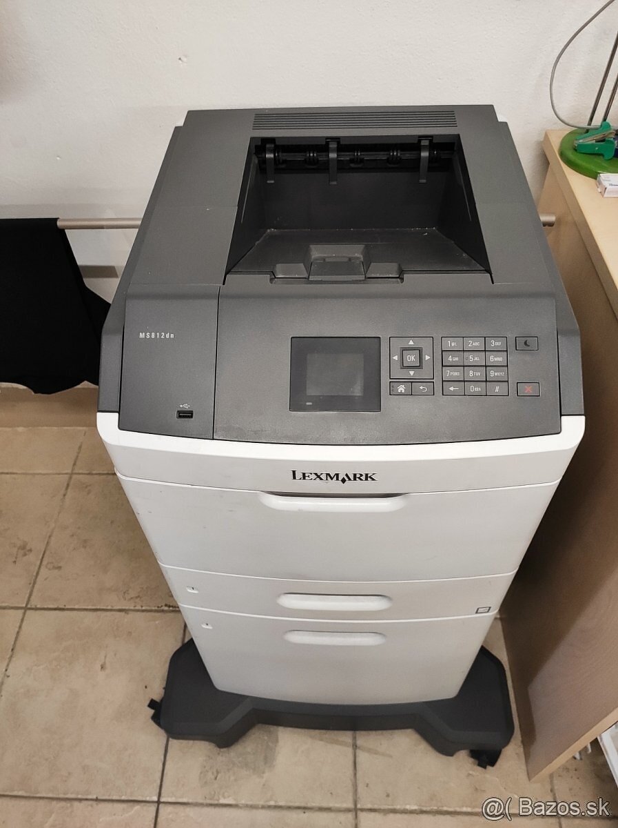 Lasérová tlačiareň LEXMARK MS812dn