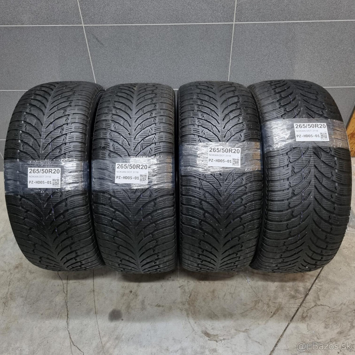 Zimné pneumatiky 265/50 R20 NOKIAN DOT3118