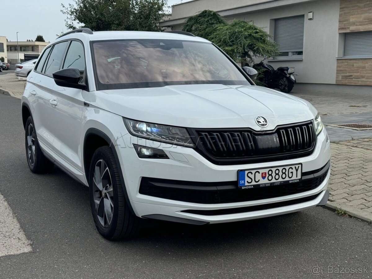 Škoda Kodiaq 2.0 TDI 190k Sportline DSG 4×4 – 7 miestne Virt